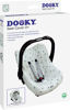 Afbeeldingen van Dooky Seat Cover 0+ Origami swallow Grey Jade