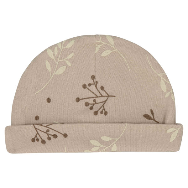 Picture of Beanie Romantic Leaves Beige