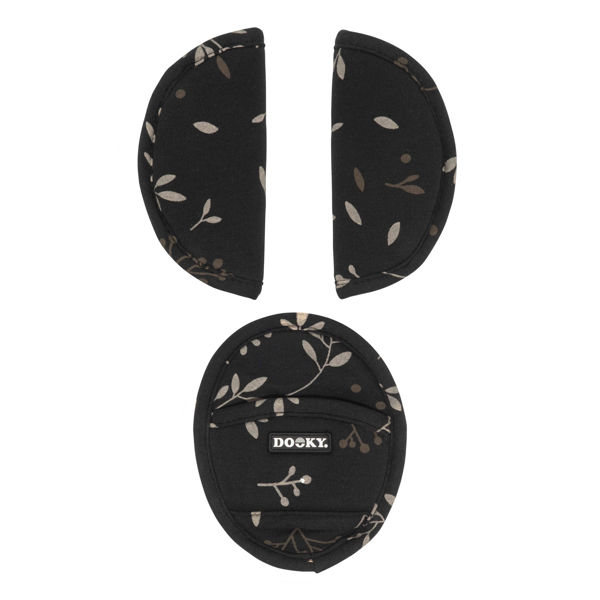 Picture of Universal Pads Romantic Leaves Black
