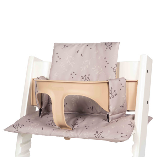 Picture of Seat Cushion Set Romantic Leaves Beige