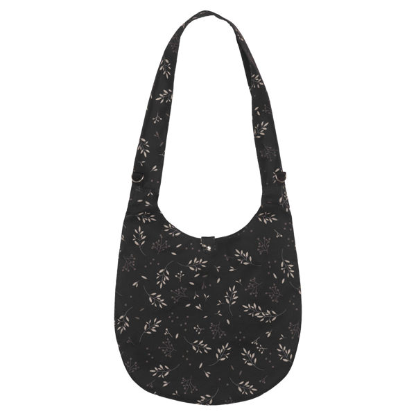 Picture of Mommy Bag Romantic Leaves Black